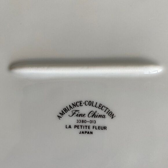 Ambiance Platter La Petit Fleur Fine China Oval - Picture 4 of 8